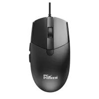 Pc Power PCM-378-6D Wired Black Mouse